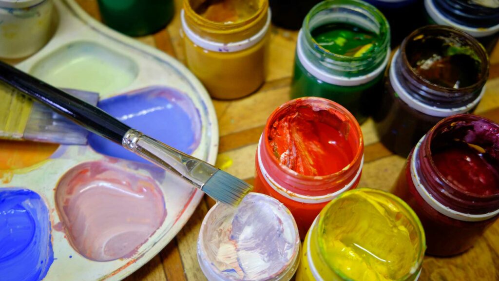 la técnica del gouache